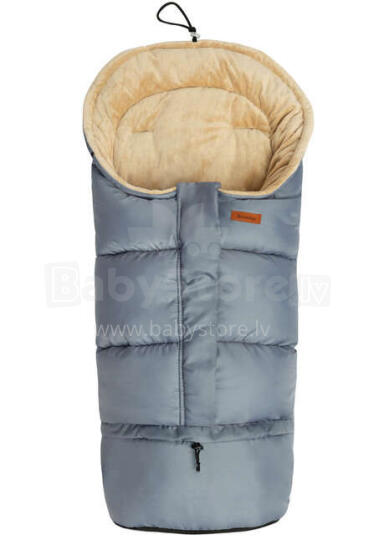 Combi 3in1 minky Romper bag – GRAPHITE/BEIGE