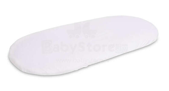 JERSEY WATERPROOF SHEET FOR THE PRAM WHITE 35X75
