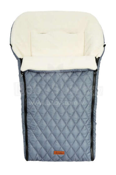 QUILTED POLAR ROMPER BAG GRAPHITE