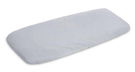 Bamboo bedsheet for cradle Gray 90x40