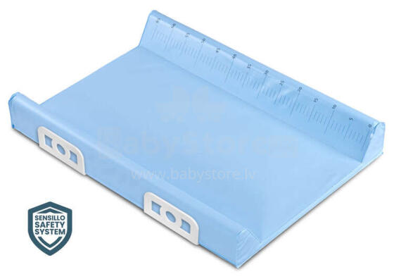Stiffened Changing Pad WITH SAFETY SYSTEM - BEIGE