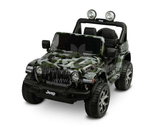 OFF-ROAD BATTERY VEHICLE JEEP RUBICON CAMO