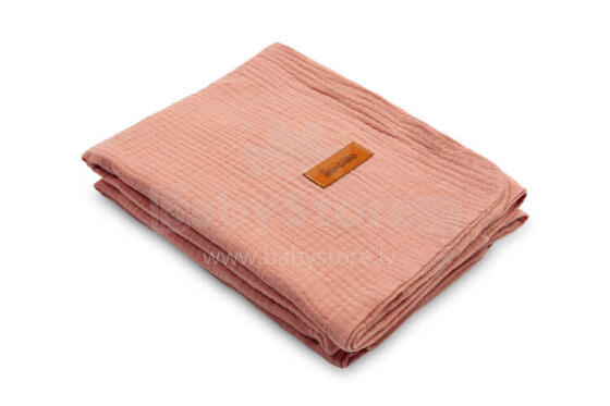 MUSLIN BLANKET RETRO PINK 75x100