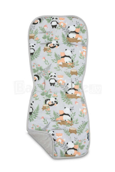 STROLLER INSERT BASIC PANDA AND FOX