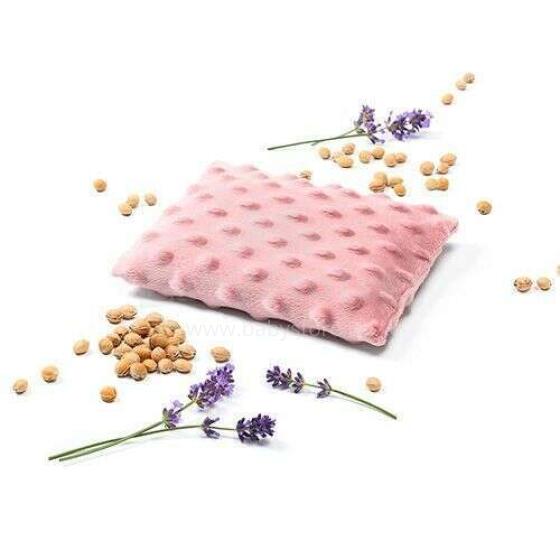 796/01 HOT WATTER BOTTLE WITH CHERRY SEEDS PINK