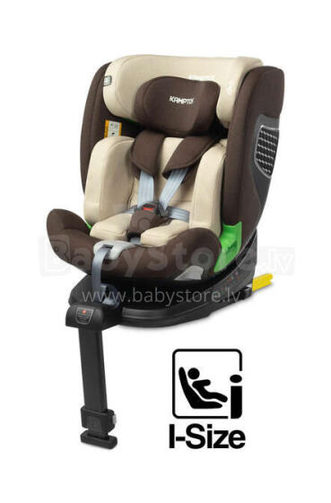 CAR SEAT KAMPTOS I-SIZE BEIGE (40-150)