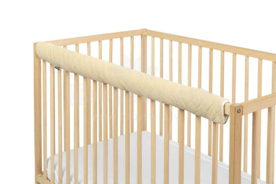 BED BUMPER FOR THE UPPER EDGE OF THE BED VELVET SAND