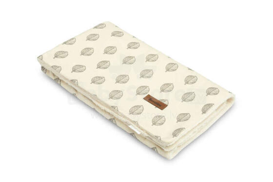 ECO Blanket 80x100 LEAVES PLUSH