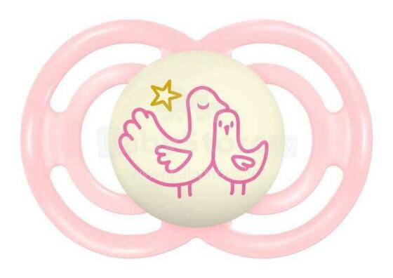 0981 PERFECT NIGHT pacifier 6+ PLANET LOVE GIRL