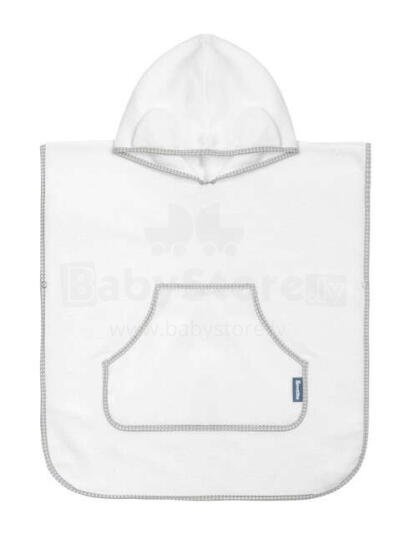 BATH PONCHO - WHITE