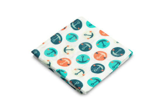 BAMBOO DIAPER - ANCHORS 75x75