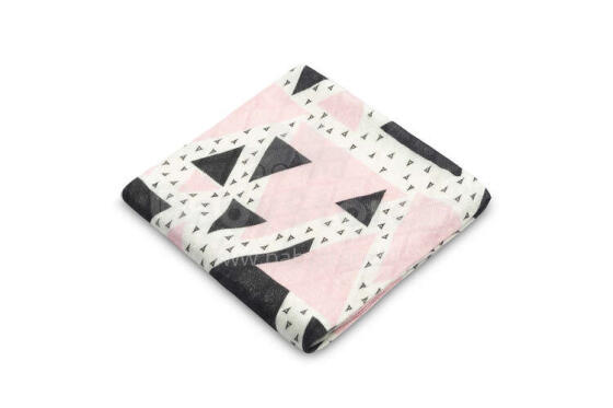 BAMBOO DIAPER - PINK TRIANGLE 75x75