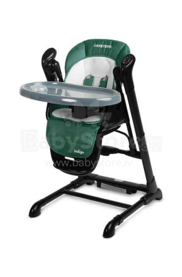 HIGH CHAIR + SWING INDIGO BLACK GREEN