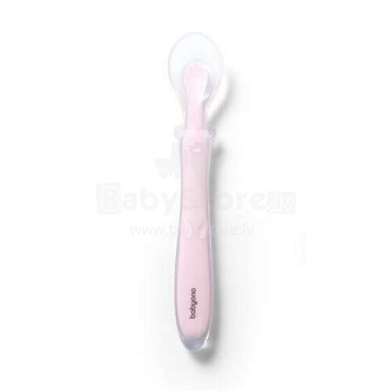 785/03 SILICONE ELASTIC PINK SPOON