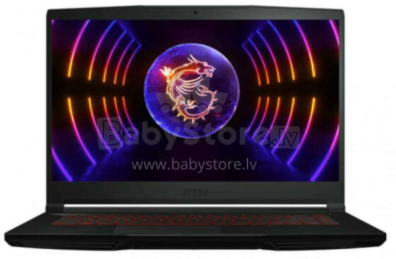 Ноутбук Msi Thin GF63 12VE Intel Core I7-12650H 15.6, 512 GB SSD, 16 GB, RTX 4050, Windows 11 Home