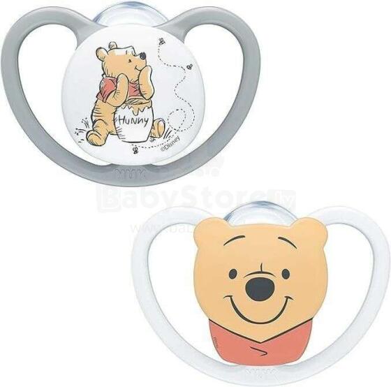 736941 SPACE SILICONE PACIFIER 6-18 2PCS/BOX