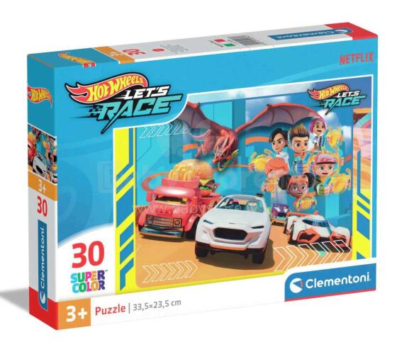 Clementoni Puzle Hotwheels Art.20284