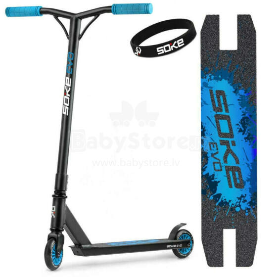 Самокат SOKE EVO (1601) Blue 100mm