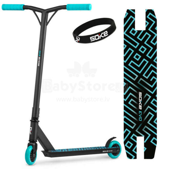 Самокат SOKE EVO (1622) Black 100mm