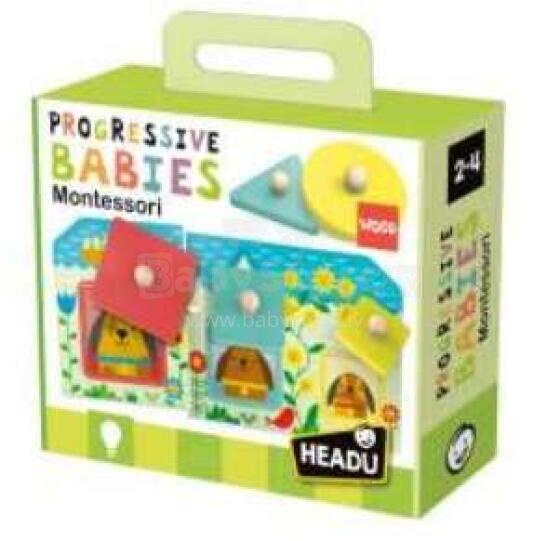 HEADU Montessori Progressive Babies Game