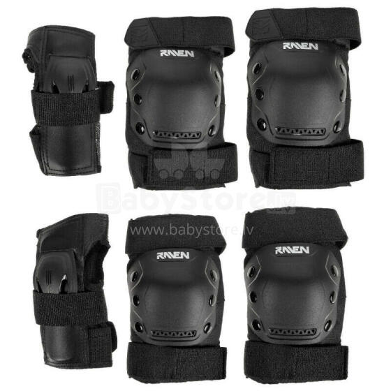 Комплект защиты Raven Dexard Black (S)