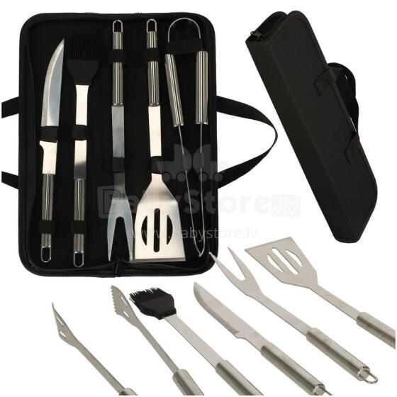 Ikonka Art.KX3686 Accessories barbecue cutlery set in case