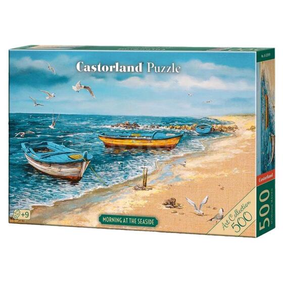 Ikonka Art.KX3703 CASTORLAND Puzzle 500el. Rīts pie jūras