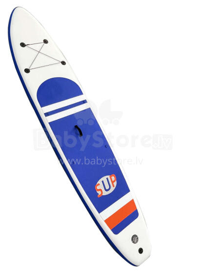 Ikonka Art.KX3994_1 SUP Inflatable board with accessories navy blue 380cm