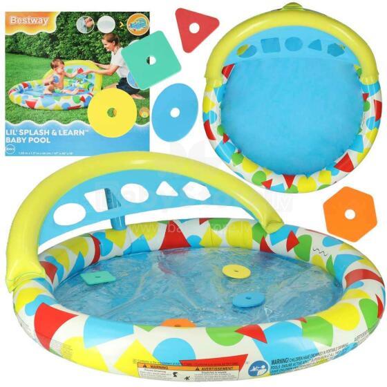 Ikonka Art.KX4003 BESTWAY 52378 Bubble pool with sorter