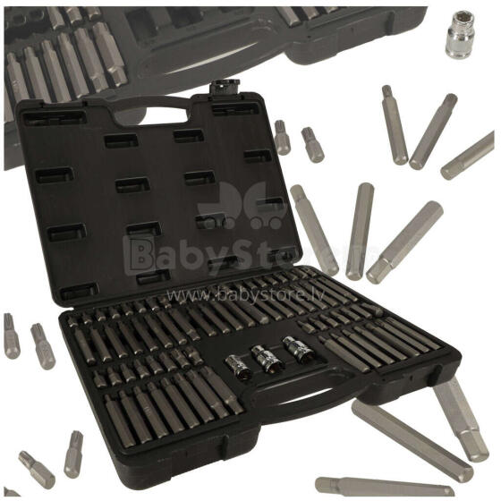 Ikonka Art.KX4722 Screwdriver bit set 75el.