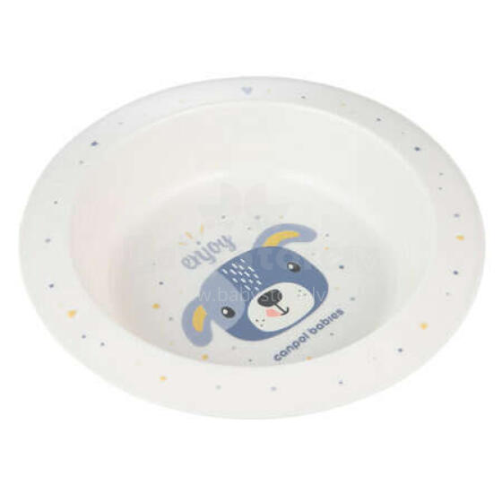 CANPOL BABIES bļodiņa CUTE ANIMALS, 270 ml, 4/412_blu2