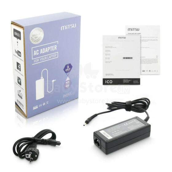 Зарядное устройство / блок питания Mitsu 19v 3.42a (3.0x1.1) - acer ZM/ACE19342C