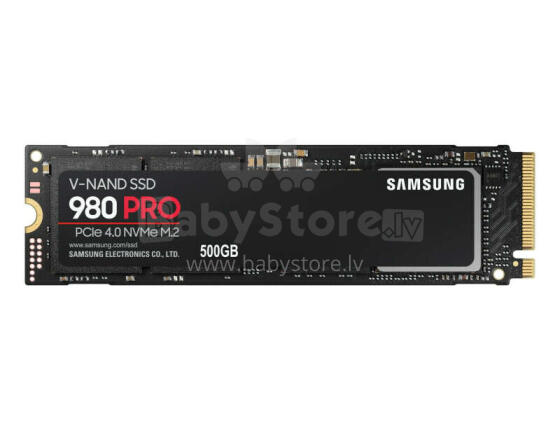 Samsung 980 PRO M.2 500 ГБ PCI Express 4.0 V-NAND MLC NVMe