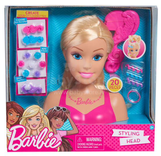 BARBIE Modelēšanas galva, blondīne
