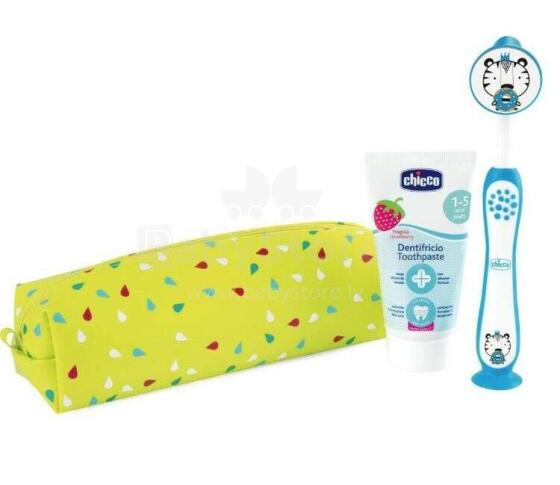 175543 TIGER TOOTHPASTE+BRUSH+ETUI SET 3-6L