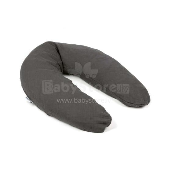 Doomoo Comfy Big nursing pillow, Tetra Grey