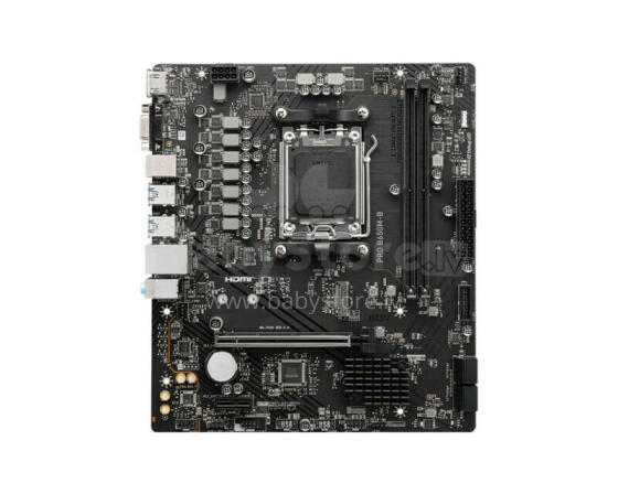 Mātesplate MSI PRO B650M-B AMD B650 Socket AM5 micro ATX