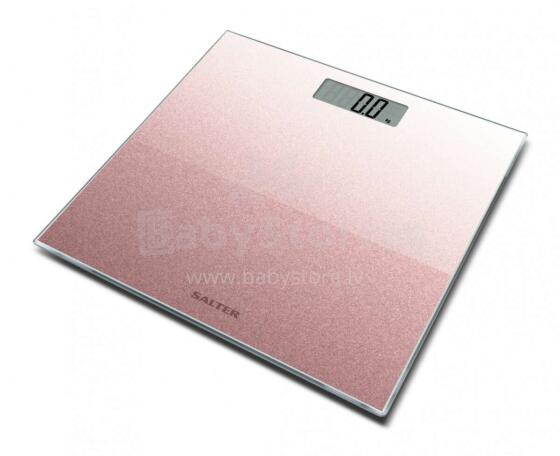 Salter 9037 RGGL3RCEU16 Rose Gold Elec Scale