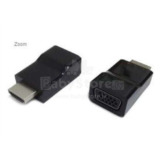 Gembird HDMI to VGA adapter, single port