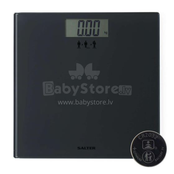 Salter SA00300 GGFEU16 Add and Weigh Scale Black