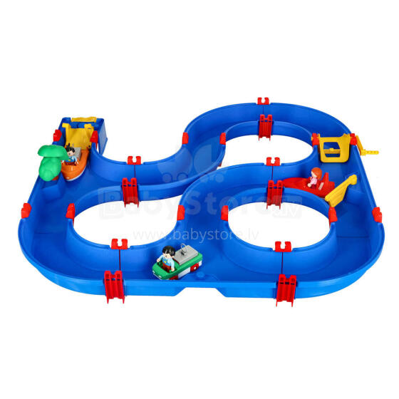 Ikonka Art.KX3821_2 Plastic fairway garden toy 64 pieces