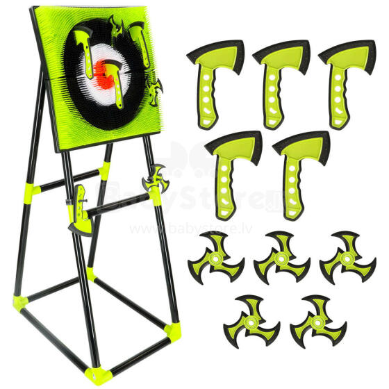 Ikonka Art.KX3820 Silicone dartboard axe target for children