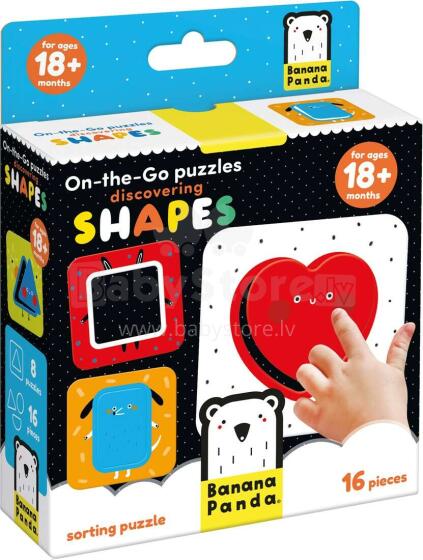 Banana Panda On-the-Go Puzzle Shapes Art.170971
