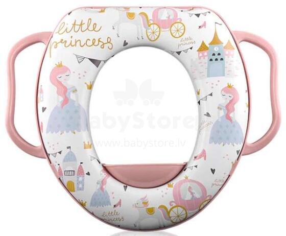 Lorelli Training Seat Art.10130680007 Pink Princess Secure Comfort Potty Seat
