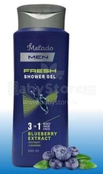 Dušas žel.Melado Blueb.3in1 500ml