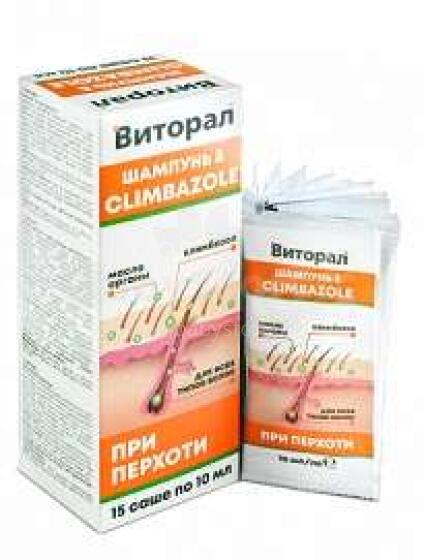 Šampūns "VITORAL" 15x10 ml