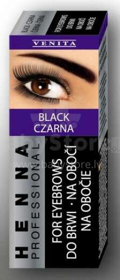 Краска бровей PROF. Venita Black