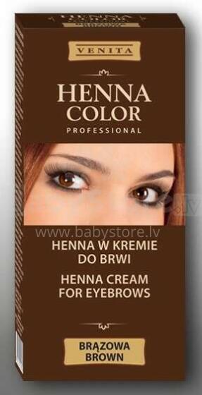 Krāsa Uzacīm Venita Brown