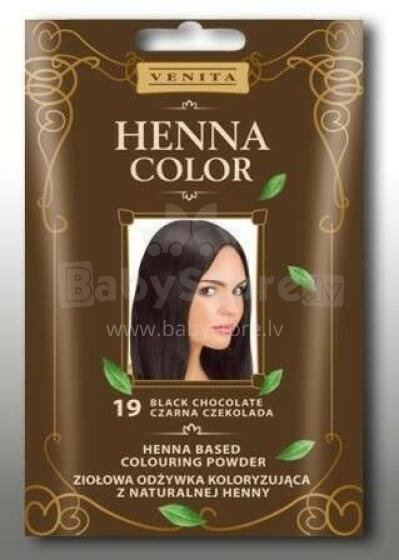 HENNA COLOR ZOK Nr 19 CZARNA CZEK