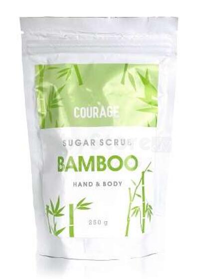 COURAGE Hand & Body scrub 250g bamboo